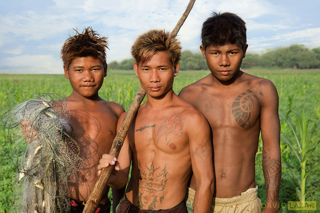 Three Young Fishermen
