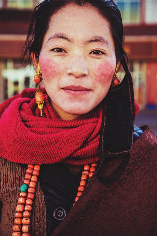 Tibetan women in Xiahe, China