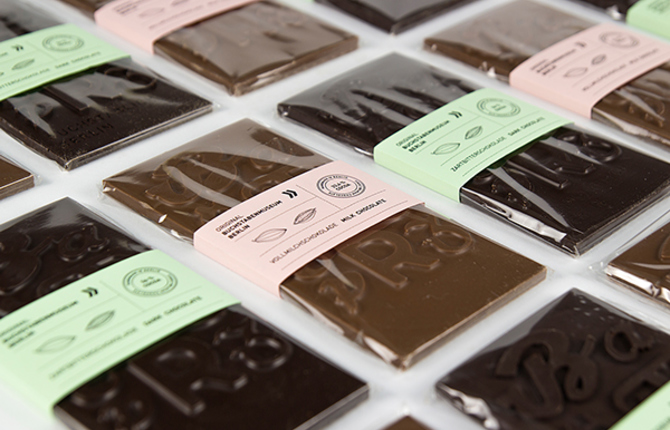 Typographic Chocolate Bar