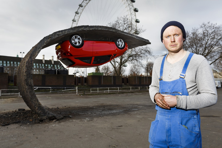 Vauxhall Motors Insallation by Alex Chinneck_3