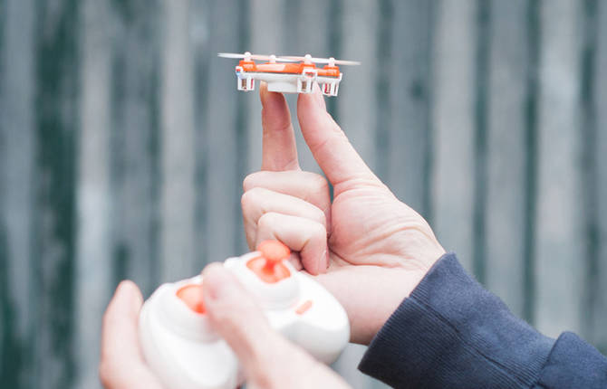 World Smallest Quadricopter Drone
