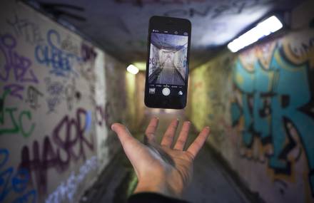iPhone in the Air
