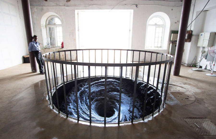 Water Descension by Anish Kapoor