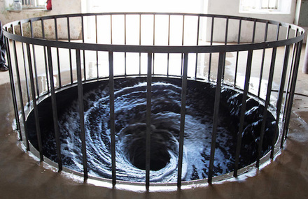 Water Descension by Anish Kapoor