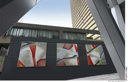 La peinture monumentale de Guillaume Bottazzi devient la 70ème oeuvre d’art du parcours artistique de La Défense