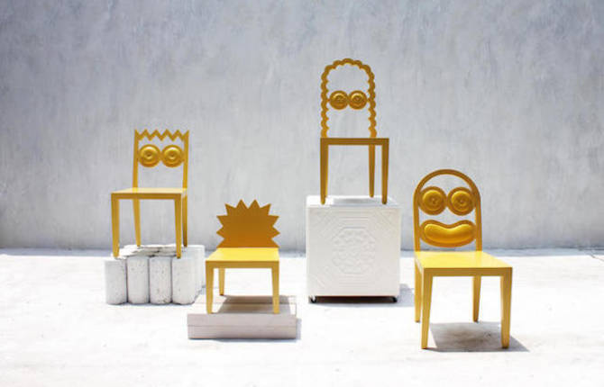 Pop Culture Carica-Chairs