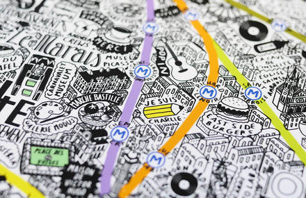 PARIS MAPPED IN STYLE