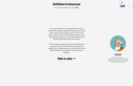 Bathtime Brainwaves – Interactive