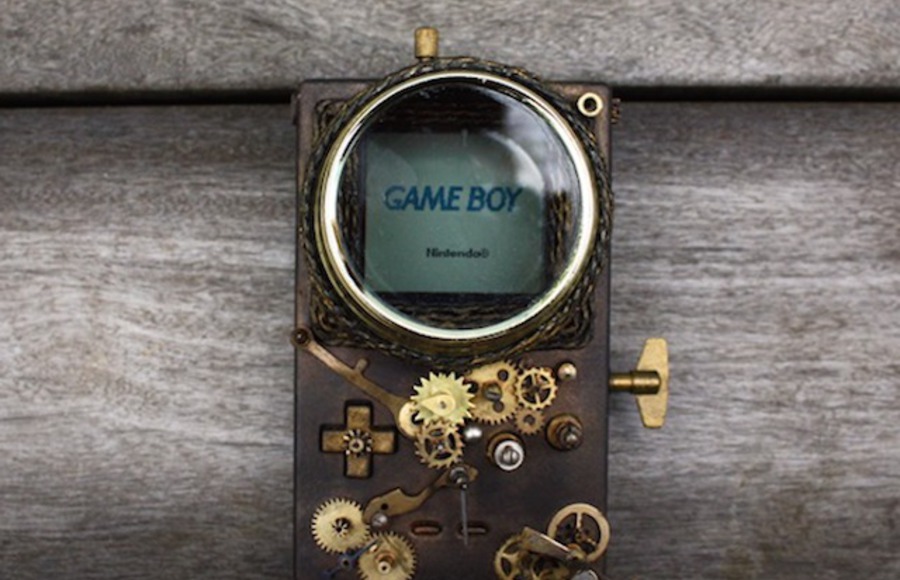 Steampunk Gameboy