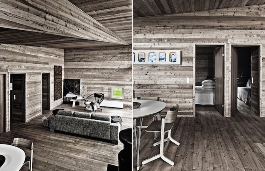 Grey Wooden Summer House in Denmark
