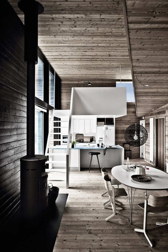 Grey Wooden Summer House in Denmark Media