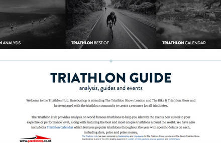Gazeboshop – Triathlon Hub