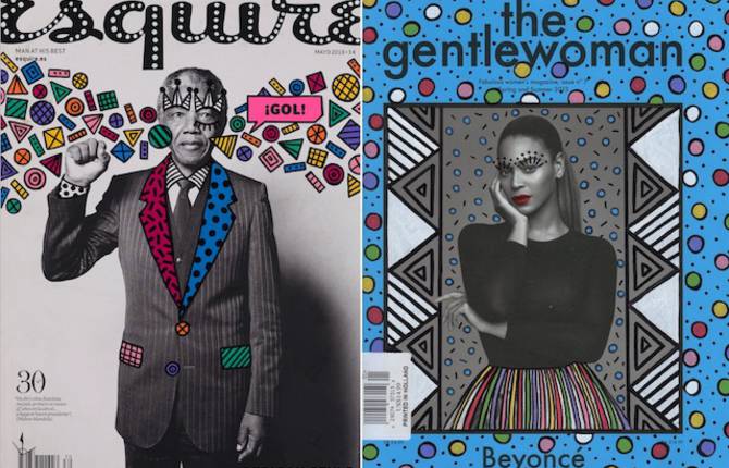 Illustrations On Fashion Magazines Covers