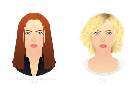 Pop culture portrait by Marc Lafon