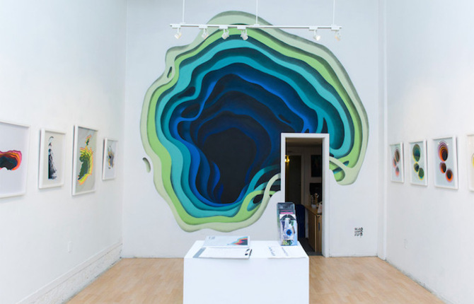 Hidden Portals of Color in Walls