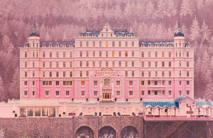 Matte Paintings and Set Design for The Grand Budapest Hotel