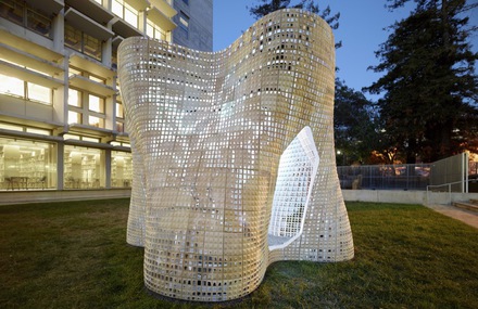 3D Printed Cement Pavilion