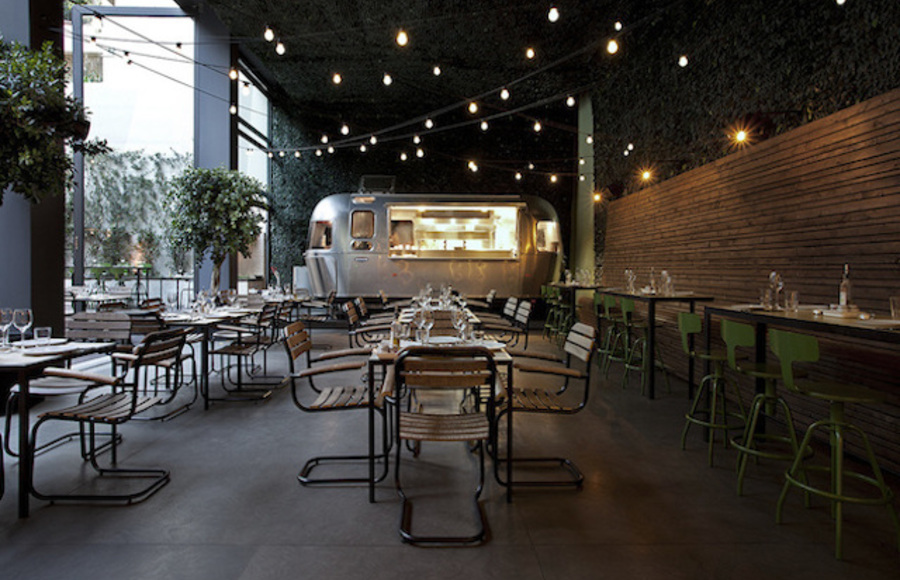 Green and Urban Restaurant in Athens