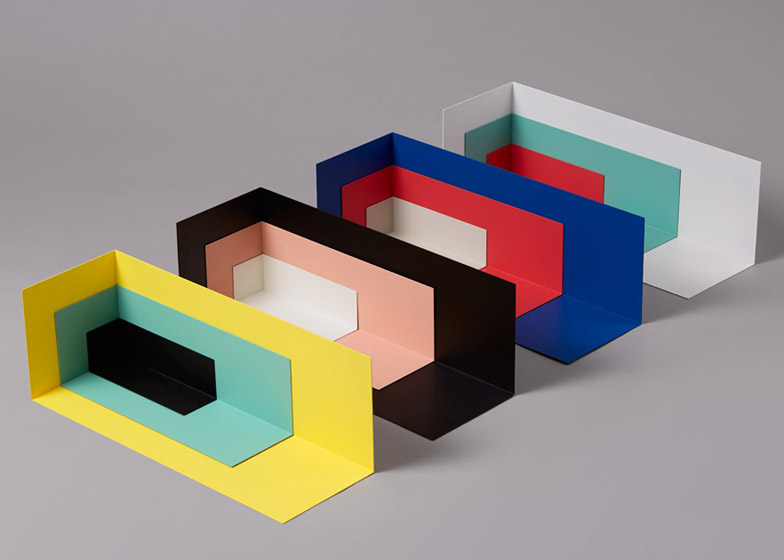 Colourful Three Sided Shelves_0