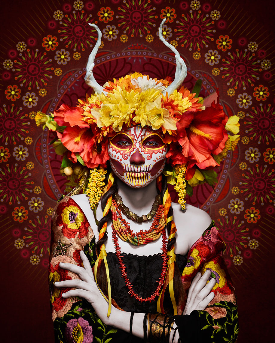 Colourful Tribute To Day Of The Dead_7