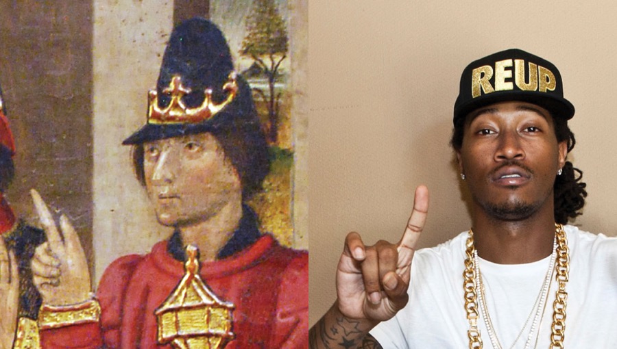 Hip Hop Stars Classical Paintings_11