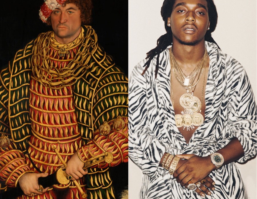 Hip Hop Stars Classical Paintings_13