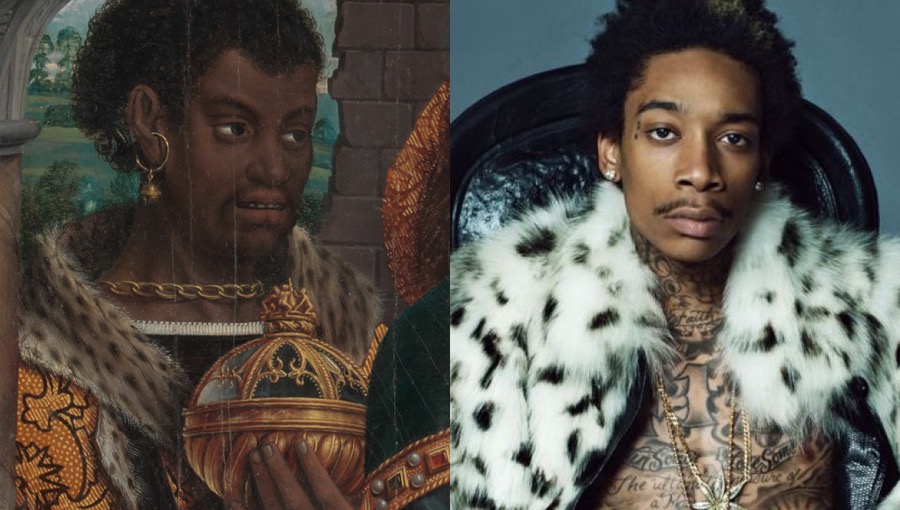Hip Hop Stars Classical Paintings_9