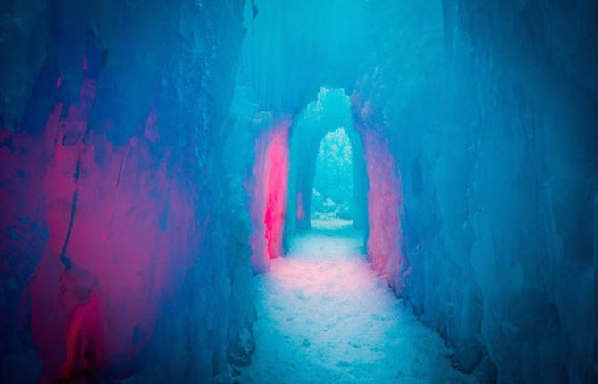 Ice Castles in Utah