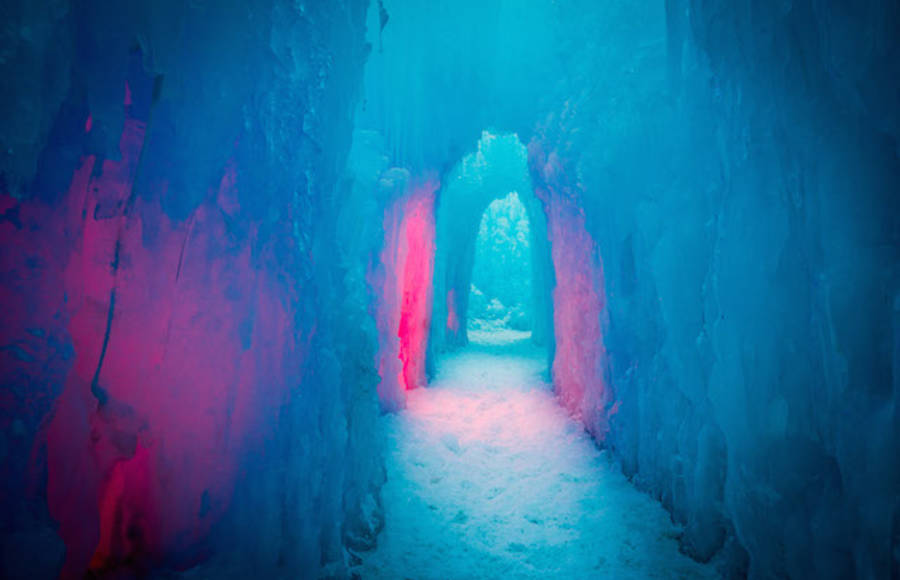 Ice Castles in Utah