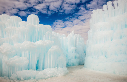 Ice Castles in Utah