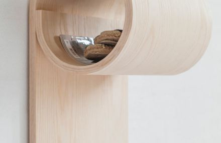 Wooden Rolled Storage Furniture