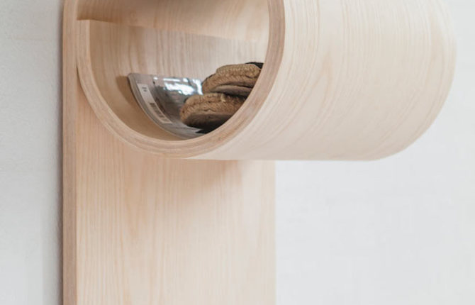 Wooden Rolled Storage Furniture