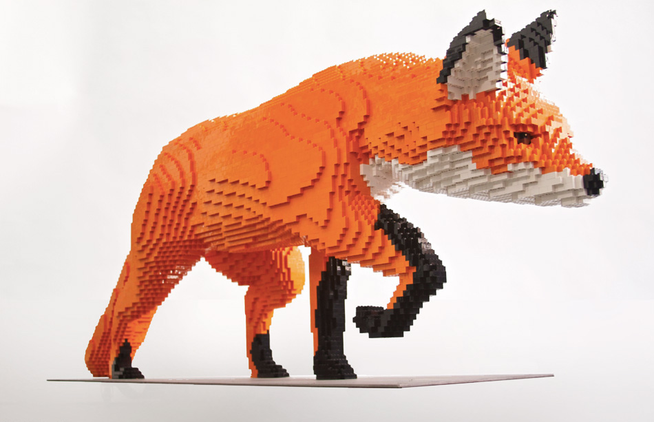 Lego Sculptures Inspired by the Natural World_0