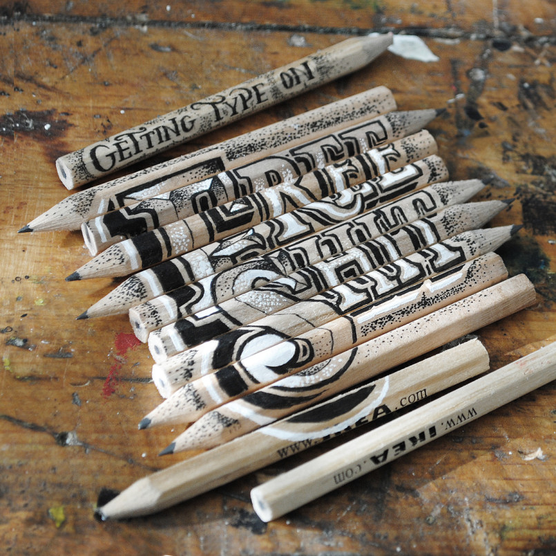 Lettering on Everyday Objects by Rob Draper_5