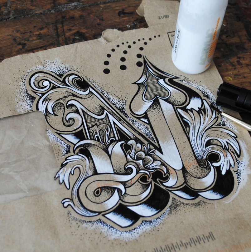Lettering on Everyday Objects by Rob Draper_6
