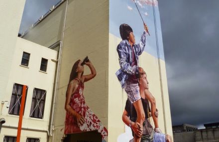 Mural Street Art in New Zealand
