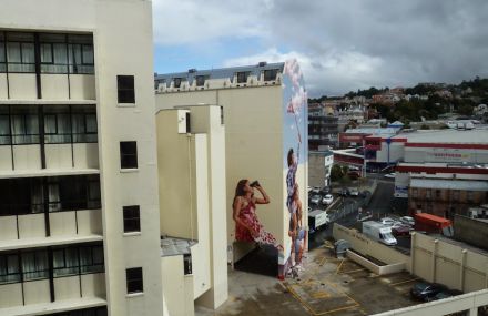 Mural Street Art in New Zealand