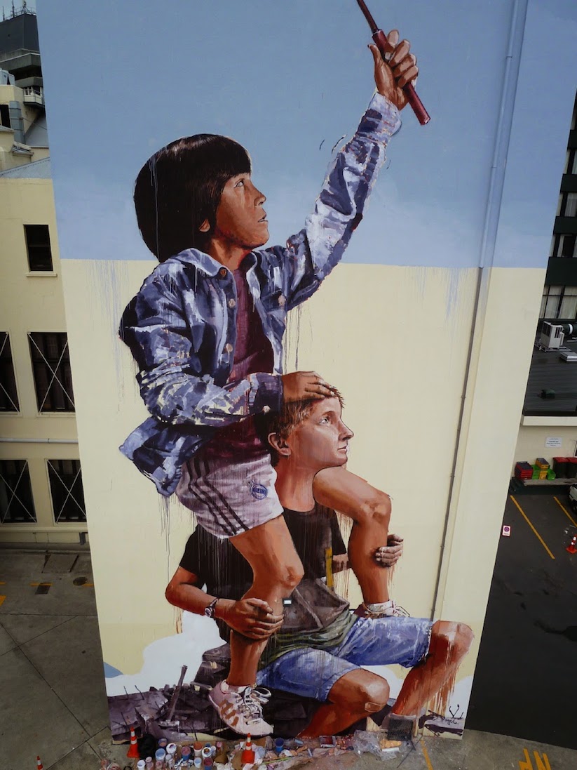 Mural by Fintan Magee in New Zealand_4