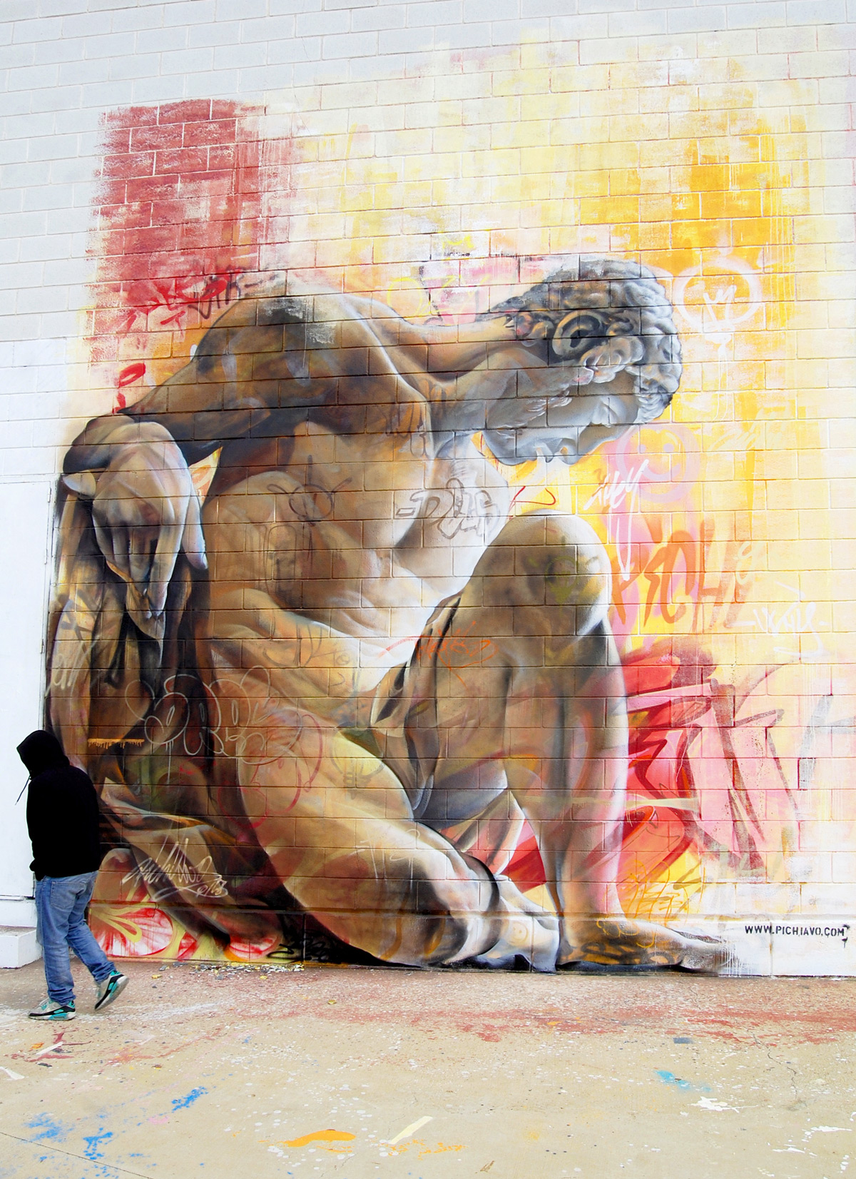 Murals of Greek Gods by Pichi & Avo_1