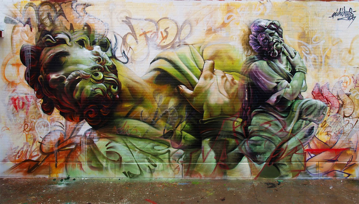 Murals of Greek Gods by Pichi & Avo_3