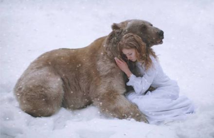 Portraits of Women with Wild Animals