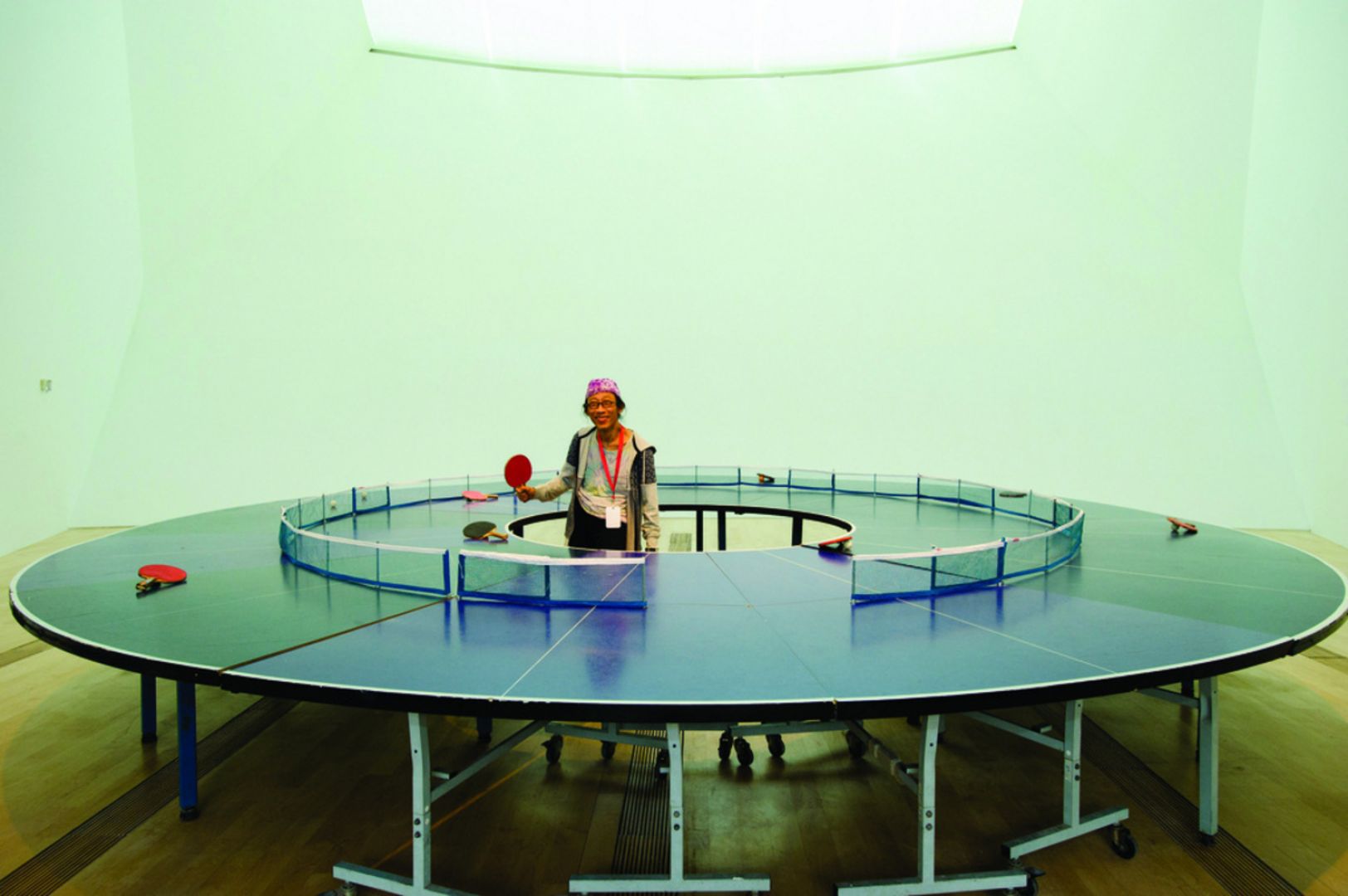Round Ping Pong Table_2