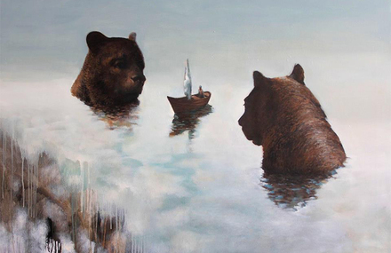 Surreal Animal Paintings by Samuli Heimonen