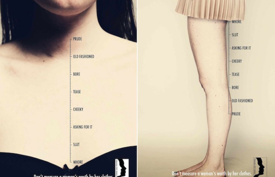 Don’t Measure a Woman’s Worth by Her Clothes Ad