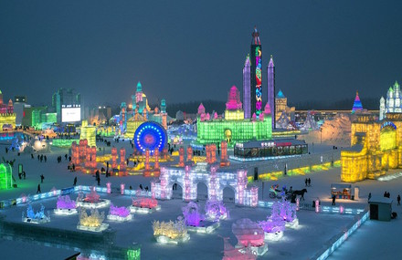 The 2015 Harbin Ice and Snow Festival