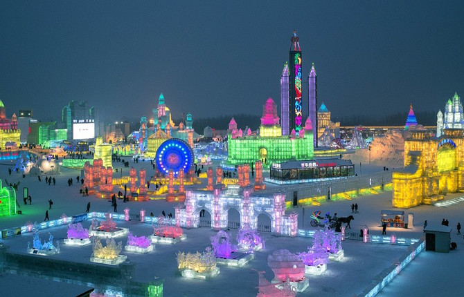 The 2015 Harbin Ice and Snow Festival