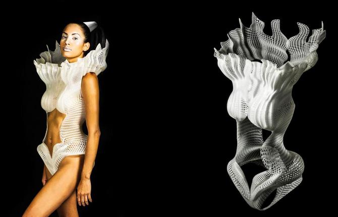 The 3D Printed Swimsuit Of The Future