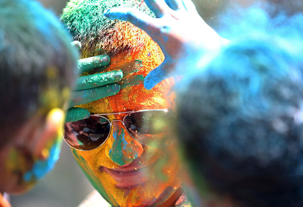 The Holi Colours Festival in India_17