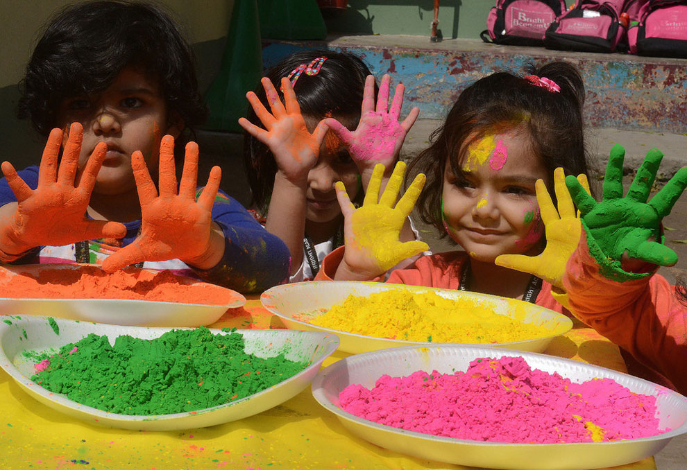 The Holi Colours Festival in India_7