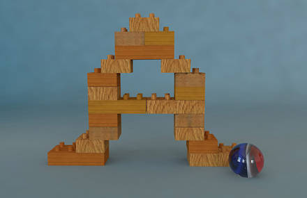 3D Alphabet